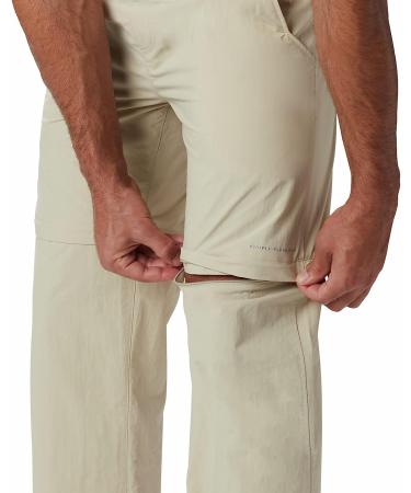 Columbia Men's Backcast Convertible Pant 32 Fossil | Lightweight and Versatile - Buy Online on GoSupps.com
