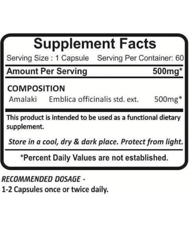 Planet Ayurveda Amlaki Rasayan 500mg Veg Capsules - 2 Bottles - Buy Online on GoSupps.com