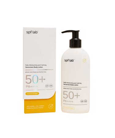 SPF LAB Moisturizing and Soothing Body Sunscreen SPF 50+ PA++++ Coconut & Pineapple Scent