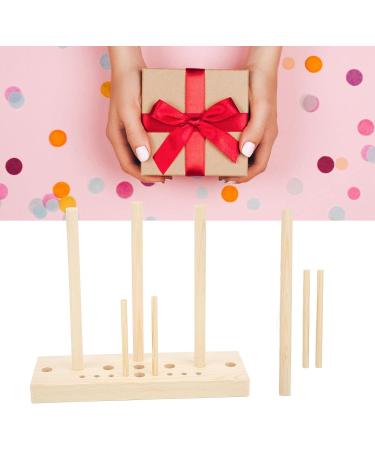 Bows Ribbon Making Tool | DIY Bow Maker with Wooden Board Sticks for Crafts & Party Decor - Buy Online on GoSupps.com