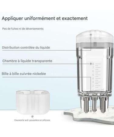 Applicateur D'huile Capillaire Peigne Massant Portable Distribution D'huile Capillaire Pour Femme - Soins Personnels L ger pour Toute la Famille Jeunes Femmes Hommes Adolescents Blanc - Buy Online on GoSupps.com