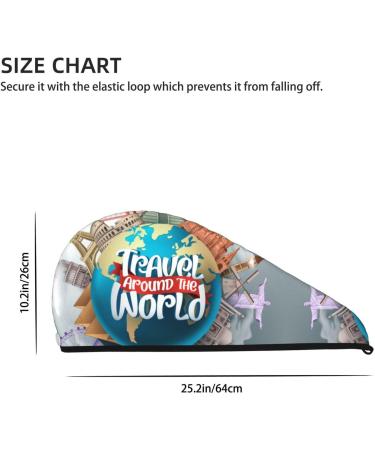 Super Absorbent Microfiber Hair Towel Wrap for Women - Quick Dry Coral Velvet Hair Cap | Ideal for Long Curly & Thick Hair - Buy Online on GoSupps.com