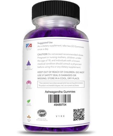 Infinity Supplements Extra Strength Ashwagandha Gummies with Cherry Raspberry and Pomegranate Flavor 60 Count (Pack of 1) - Buy Online on GoSupps.com
