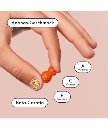 Essence Inao Inner & Outer Beauty Tan | Vegan Gummy Bears | Dietary Supplement with Vitamins A E & C | Beta-Carotene | 60 Pieces - Buy Online on GoSupps.com