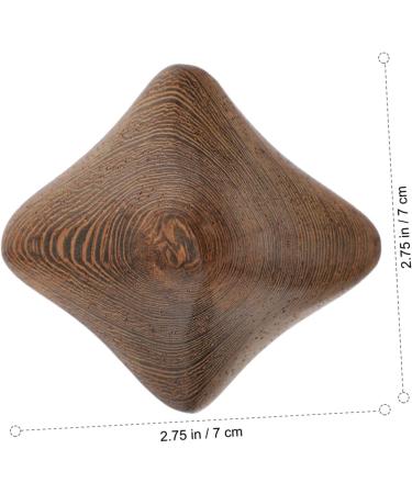 FOMIYES 6 STK Wenge Health Ball - Finger Training & Pain Relief Stress Reducing Gymnastics Balls - Mahogany Handball Toy D cor (7x7x7cm Set of 3) - Buy Online on GoSupps.com