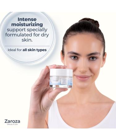 Hydra Cure Face Cream Moisturizer with Hyaluronic Acid | Anti-Wrinkle Formula for Day & Night - 1.69 fl oz / 50ml - Buy Online on GoSupps.com