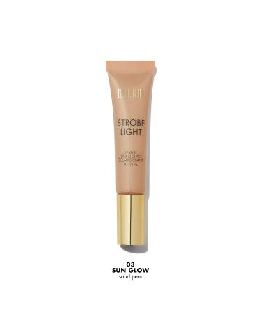Milani Strobe Light Liquid Highlighter - Sun Glow 0.42 Fl Oz | Cruelty-Free Face Highlighter - Buy Online on GoSupps.com