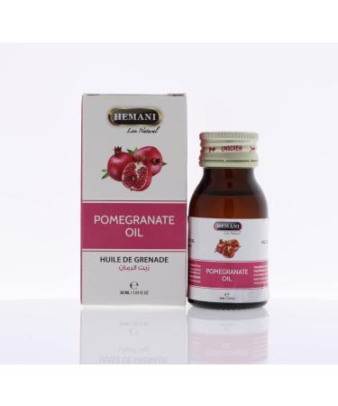 Hemani Pomegranate Seed Oil 30 ml 100% Pure - For Face Skin | Punica granatum