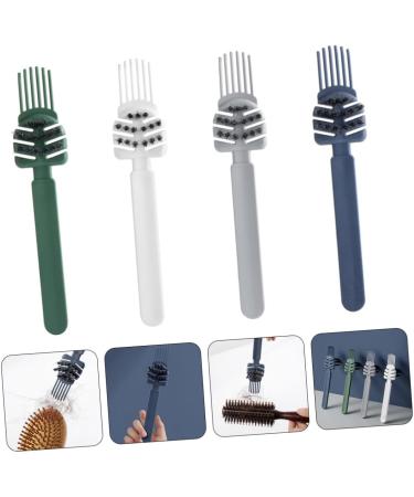 Mipcase Lot De 4 Nettoyeurs De Brosse Cheveux Compacts Portables Outil De Nettoyage Peigne Airbag Accessoire L ger Pour Cheveux Utilisation Domestique Et Voyage Couleurs Bleu Vert Gris Blanc - Buy Online on GoSupps.com