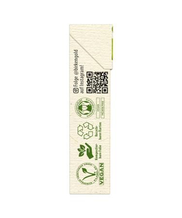 Birkengold Nature Disch Calition Chumpory - Green Mint | Plastic-Free Sugar-Free Natural Chicle | 12 Pieces | Certified Natural Cosmetics - Buy Online on GoSupps.com