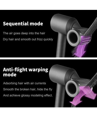 Buy Anti-Flight Flyaway Nozzle for Dyson Supersonic Hair Dryer | Hair Styler Tools (HD01 HD02 HD03 HD04 HD08 HD15) - Grey Attachment - Buy Online on GoSupps.com