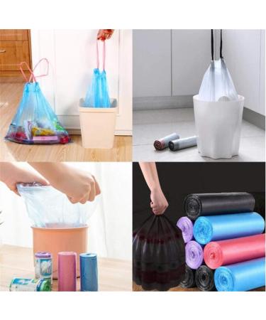 Medium-sized garbage bags car garbage bags household kitchen drawstring garbage bags 10 rolls of 150 PCS 17.72 * 19.69 150 PCS - Buy Online on GoSupps.com