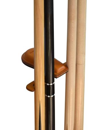 Weighted 4-Cue Leather pool cue holder Leather color - Buy Online on GoSupps.com