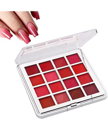 16 Colors Gradient Pink Chrome Nail Powder Set Nail Pigment Powder Boxes Gradient Iridescent Nail Art Decoration for Nail Art Design Decoration - Buy Online on GoSupps.com