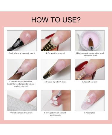 Professional Nude Pink Acrylic Powder for French Manicure (No.13) - 28g/box - Buy Online on GoSupps.com