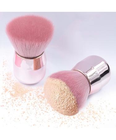 RUNGANG Fluffy Nail Dust Brush for Acrylic Nails & Makeup - Pink - Buy Online on GoSupps.com