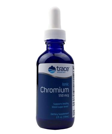 Trace Minerals Research Ionic Chromium 550 mcg 2 fl oz (59 ml) - Buy Online on GoSupps.com