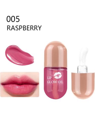 Lip Plumper Natural Lip Plumper and Lip Care Serum Lip Plumper Gloss Lip Enhancer for Fuller Lip Mask Beautiful Fuller Hydrating & Reduce Fine Lines (Day& Night) (Raspberry 5ML) - Buy Online on GoSupps.com