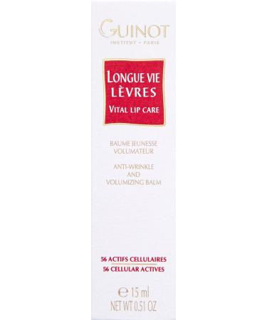 Guinot Longue Vie Vital Lip Care 15ml - Nourishing Lip Balm for Smooth Lips - Buy Online on GoSupps.com
