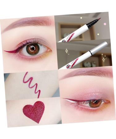 Balacoo 6pcs White Eyeliner Liquid Ultra-fine Felt-tip Eyeliner 4 in One Makeup Pen Liquid Eyeliner Matte - Buy Online on GoSupps.com