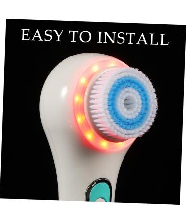 Ipetboom 1 Set Facial Cleansing Brush Face Cleaning Brush Face Wash Brush Gold Fascinators for Women Makeup Remover Brush Face Care Cleaner Face Exfoliator Brush Washbasin Usb Abs - Buy Online on GoSupps.com