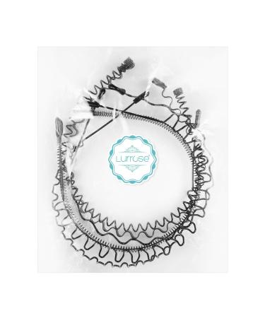 Lurrose 6Pcs Unisex Wavy Headband Metal Hair Hoop - Stylish Hair Accessories for Women and Men - Buy Online on GoSupps.com