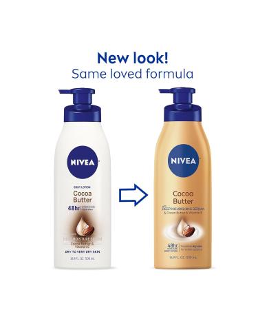 NIVEA Cocoa Butter Body Lotion 16.9 fl. oz. (Pack of 4) - Moisturizing and Nourishing Formula - Buy Online on GoSupps.com
