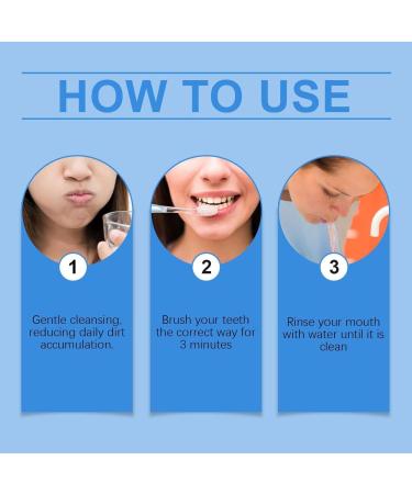 Teeth Whitening Powder for White Teeth | Whitening Toothpaste | White Tooth | Safe and Painless Teeth Whitener | Whiten Teeth- Cosmetic Teeth Cleaning (2) - Buy Online on GoSupps.com