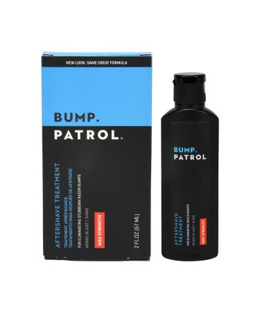 Bump Patrol Maximum Strength Aftershave Formula - After Shave Solution Eliminates Razor Bumps and Ingrown Hairs - 2 Ounces Pack of 1 2 Ounce
