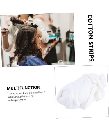 FOMIYES Pure Cotton Strips - Medium Cosmetic Makeup & Degreasing Pads for Salon Use | 1 Roll - Buy Online on GoSupps.com