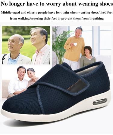 Extra Wide Width Shoes for Men & Women | Orthopedic & Diabetic Slip-On Sneakers for Plantar Fasciitis & Swollen Feet Relief - Comfortable Walking Slippers for Elderly - Buy Online on GoSupps.com