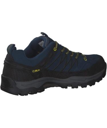 CMP Rigel Boys Trekking & Hiking Shoes - 38 EU - Blue Ink & Yellow - Best for Outdoor Adventures - Buy Online on GoSupps.com