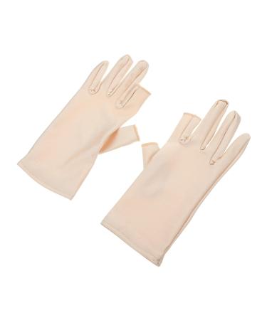 POPETPOP POPETPOP 1 Pair of Women's Sun Protection Gel for Horse Riding Beauty Nail Art Cycling Manicure UV Protection