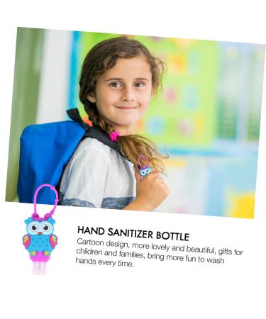 16 Pcs Cartoon Pattern Silicone Bottle Covers - Portable Refillable Lotion Dispense 30ml - Perfect for Travel & Packaging - Buy Online on GoSupps.com