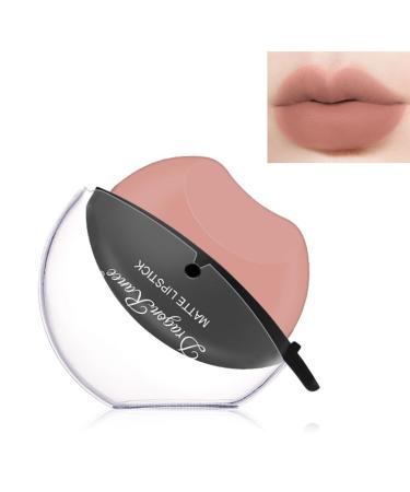 Velvety Lip Gloss Non-Stick Lip Gloss Waterproof Cosmetic Lip Glaze Long Lasting Makeup for Women Girls Matte Lipstick Set