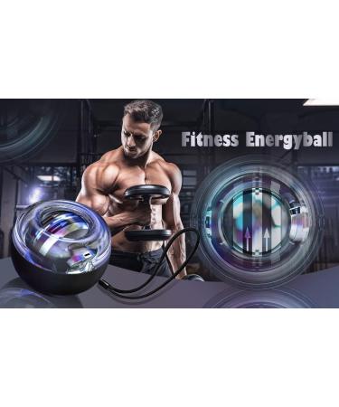 Tengyif Gyroscopic Hand Trainer & Wrist Coaching Ball Ultimate Forearm & Arm Muscle Fitness Equipment - Buy Online on GoSupps.com