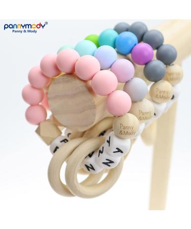 Personalized Teething Relief Ring with Name (Pearl) - Buy Online on GoSupps.com