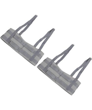 Beck Support Belt - Breathable Lower Back Support Bandage for Women | 2-Piece Set (M) | Ideal for Lumbar Spine Injuries - International Shipping - Buy Online on GoSupps.com