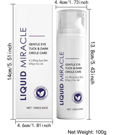 Eye Lift Firming E sence avec hydratation en profondeur 100 g Instant Eye Lift and Tuck S rum Solution raffermissante rides et ridules absorption rapide et non grasse pour les types de pe - Buy Online on GoSupps.com