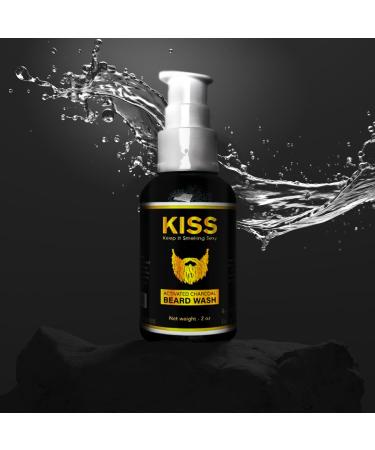 Shop Activated Charcoal Beard Wash - 2oz | Cleanse & Refresh Your Beard - Buy Online on GoSupps.com