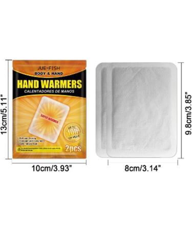 Portable Body & Toe Warmers - 2 Pack Self-Adhesive Warmth for On-the-Go Comfort | International Shipping Available - Buy Online on GoSupps.com
