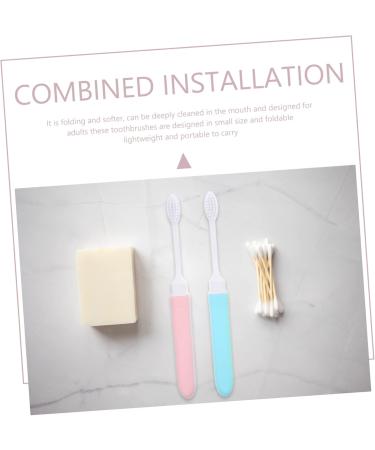 Partykindom 25-Pack Travel Toothbrushes - Soft Compact and Ideal for Camping & Vacations - Bulk Options for Adults & Kids - Buy Online on GoSupps.com
