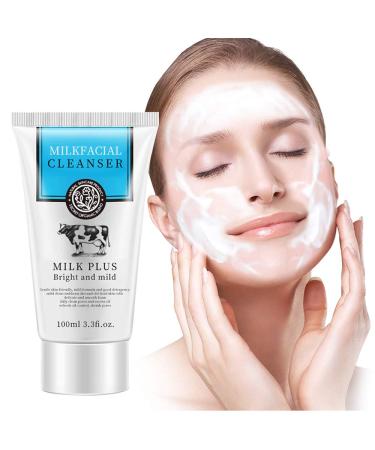 SELY Organic Milk & Herbal Extract Deep Cleansing Facial Foam - 100ml - Buy Online on GoSupps.com