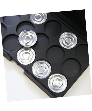 FOMIYES Empty Eyeshadow Palette 2pcs 15 Eyeshadow Empty Makeup Empty Cosmetic Eye Shadow Concealer Cosmetic Case Travel 1 count (Pack of 1) Silverx2pcs - Buy Online on GoSupps.com