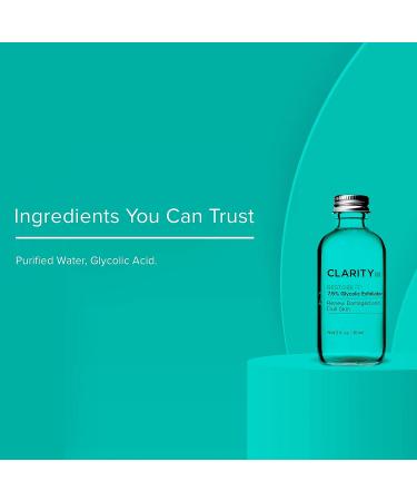 ClarityRx Restore It 7.5% Glycolic Acid Face Serum - Plant Based Exfoliating Treatment - 2 fl oz - Buy Online on GoSupps.com