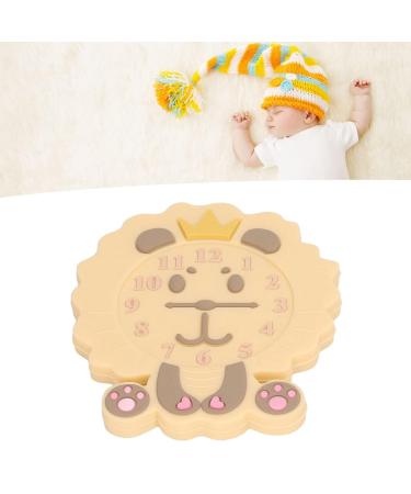 Silicone Animal Alarm Clock Baby Teether Toy for Infants - Type 3 - Buy Online on GoSupps.com