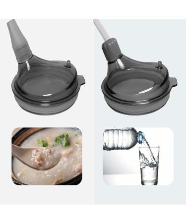 RWKGIEIK Bedridden Elderly Patients Pregnant Women Postpartum Straw Cups Anti-Dropping Anti-Choking Stainless Steel Nursing Cups - Buy Online on GoSupps.com