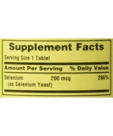 Spring Valley Selenium 200 mcg 100 Tablets - Essential Mineral Supplement - Buy Online on GoSupps.com