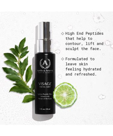Apollo and Artemis Beauty by Equality VISAGE Facial Mist - Hydrating Face Spray to Reduce Aging Boost Hyaluronic Acid & Collagen Production - Premium Skin Moisturizer - Buy Online on GoSupps.com