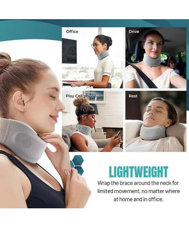 Lyaart Pain Relief Neck Support Pillow - Soft Foam Universal Fragrance 2PCs Medium for Comfortable Sleep - Buy Online on GoSupps.com